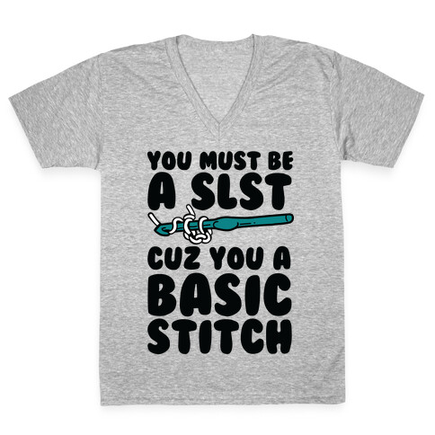 Basic Stitch V-Neck Tee Shirt