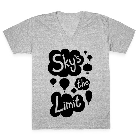 Sky's The Limit V-Neck Tee Shirt