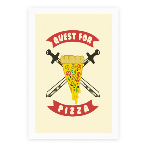 Quest for Pizza Poster