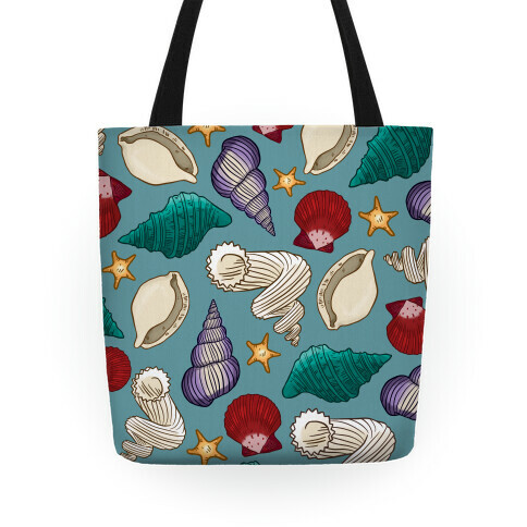 Seashell Pattern Tote