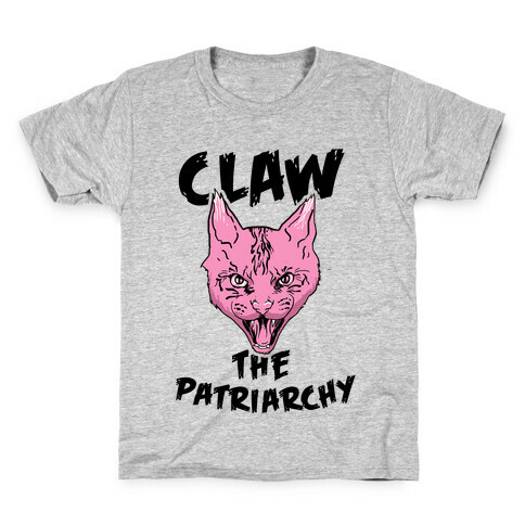 Claw The Patriarchy Kids T-Shirt