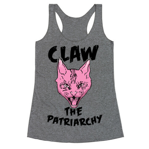Claw The Patriarchy Racerback Tank Top