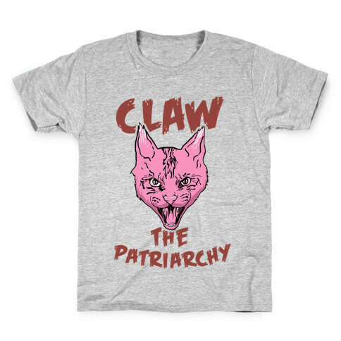 Claw The Patriarchy Kids T-Shirt