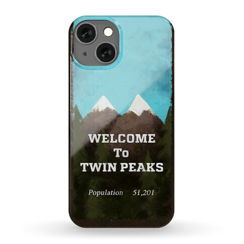 Twin Peaks Welcome Sign Phone Case Phone Case