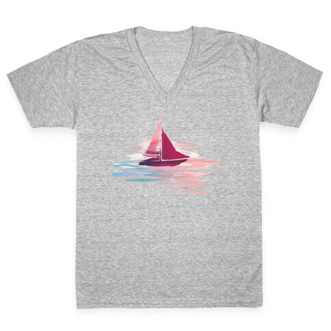 Sail The Seas V-Neck Tee Shirt