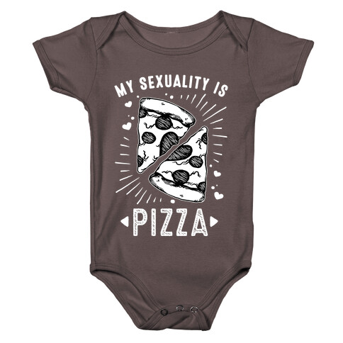 My Sexuality is Pizza Baby One-Piece