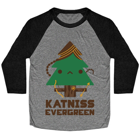 Katniss Evergreen Baseball Tee