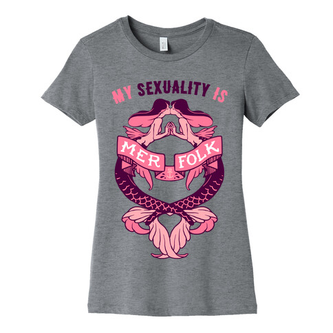 My Sexuality Is Mermaids Womens T-Shirt