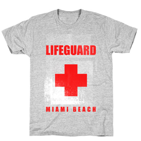 Miami Beach Life Guard (vintage) T-Shirt