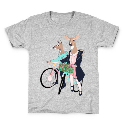 Neighborhood Bike Gang Kids T-Shirt