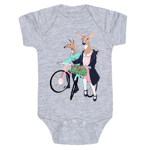 Neighborhood Bike Gang Baby One-Piece