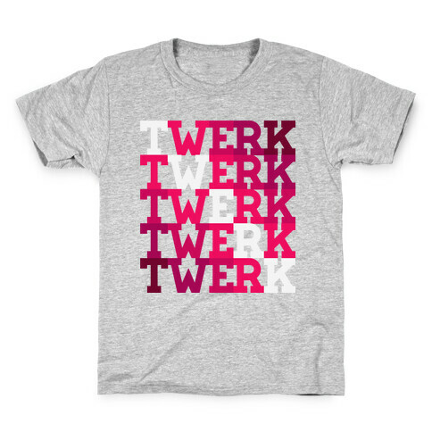 Twerk-a-holic Kids T-Shirt