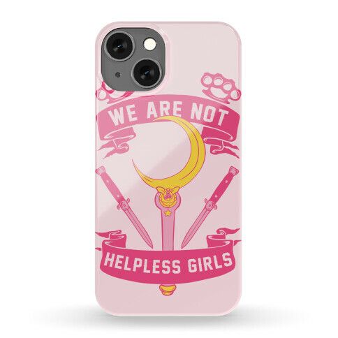 We Are Not Helpless Girls Moon Parody Phone Case