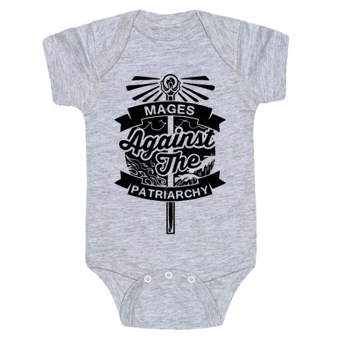 Mages Against The Patriarchy Baby One-Piece