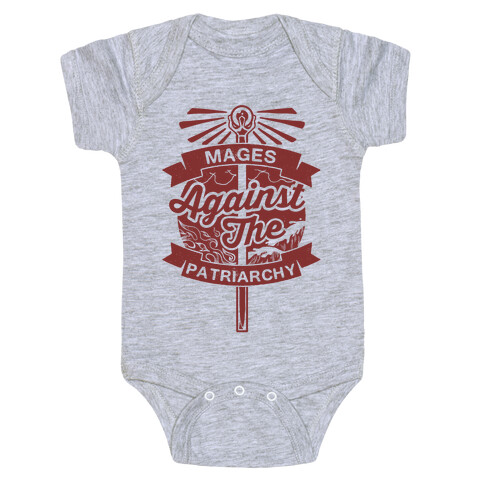 Mages Against The Patriarchy Baby One-Piece