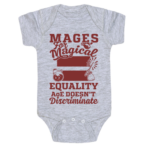 Mages For Magical Equality Baby One-Piece