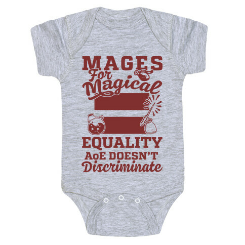 Mages For Magical Equality Baby One-Piece