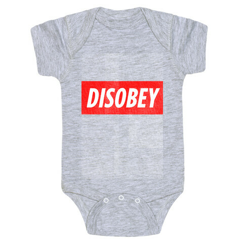 Disobey (tank) Baby One-Piece