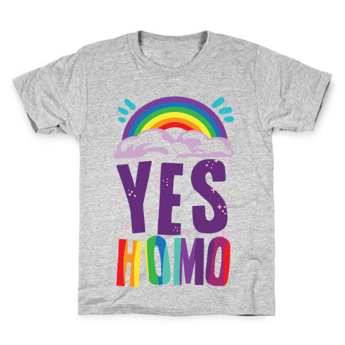 Yes Homo Kids T-Shirt