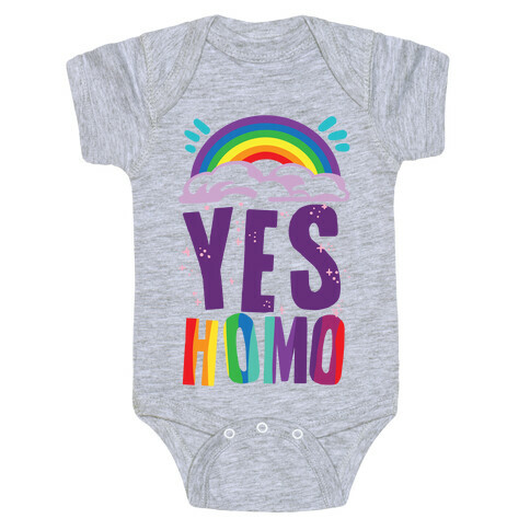 Yes Homo Baby One-Piece