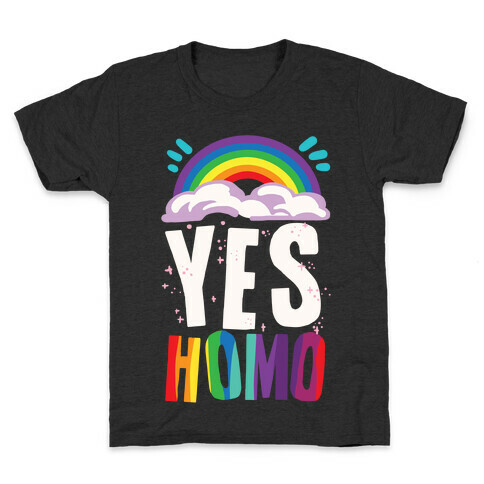 Yes Homo Kids T-Shirt