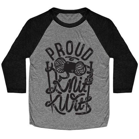 Proud Knit Wit Baseball Tee