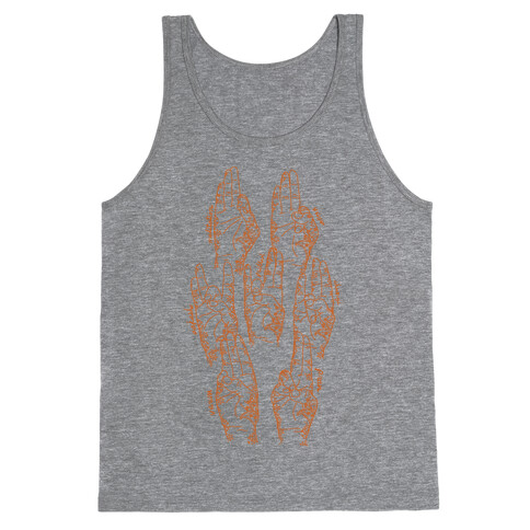 Healing Yoga Mudras Tank Top