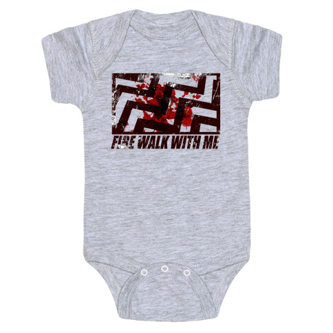 Fire walk with me Baby One-Piece