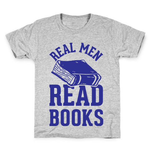 Real Men Read Books Kids T-Shirt