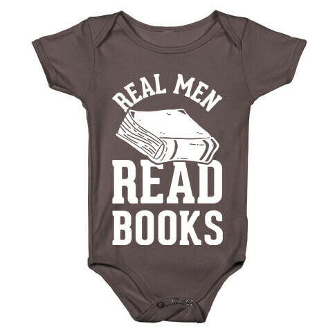 Real Men Read Books Baby One-Piece