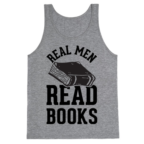 Real Men Read Books Tank Top