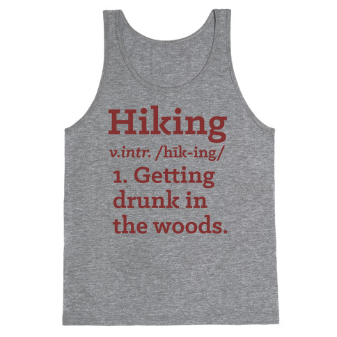 Hiking Definition Tank Top