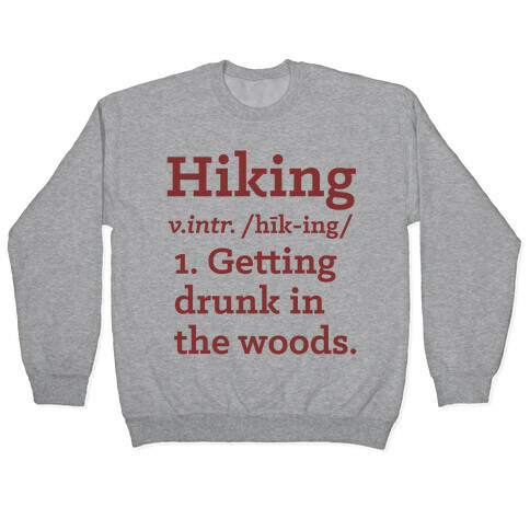 Hiking Definition Pullover
