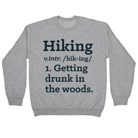 Hiking Definition Pullover