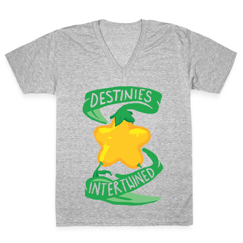 Destinies Intertwined V-Neck Tee Shirt