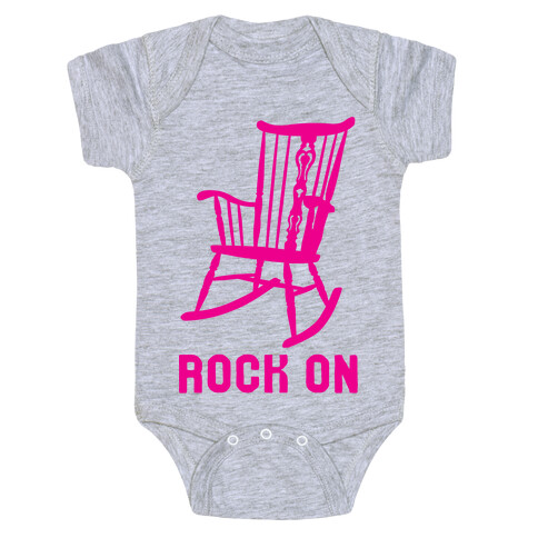 Rock On Rocking Chair Baby One-Piece