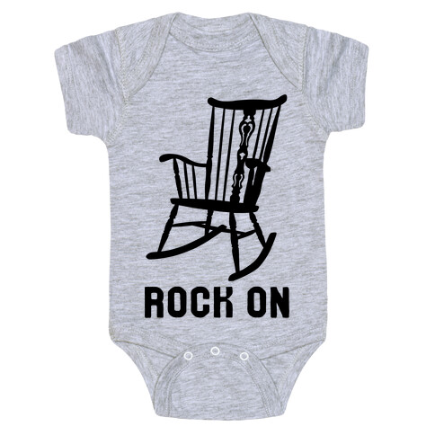 Rock On Rocking Chair Baby One-Piece