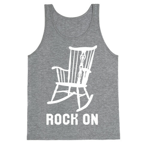 Rock On Rocking Chair Tank Top