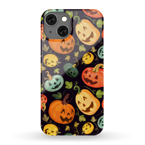 Happy Autumn Pumpkin Pattern Phone Case