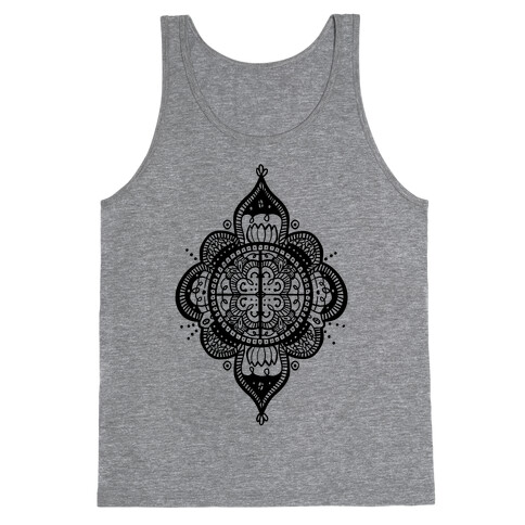 Rangoli Inspiration Pattern Tank Top