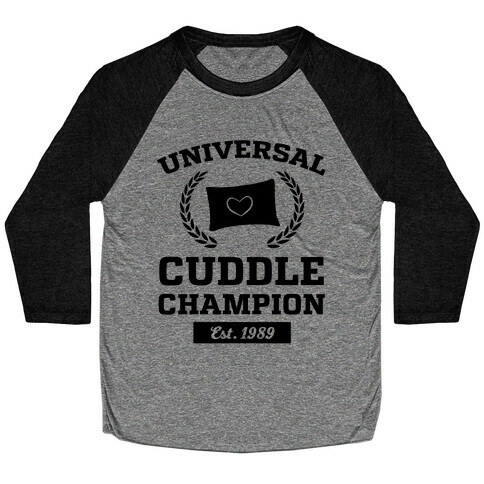 Universal Cuddle Champion Baseball Tee