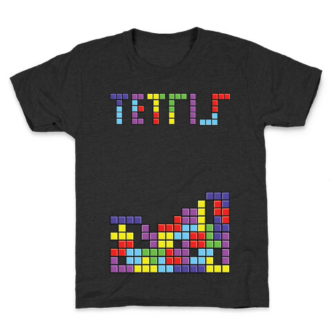 Tetris: Best Game Of All TIme Kids T-Shirt