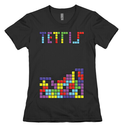 Tetris: Best Game Of All TIme Womens T-Shirt