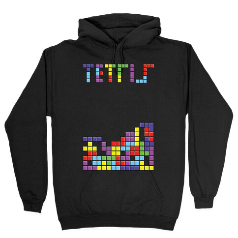 Tetris: Best Game Of All TIme Hooded Sweatshirt
