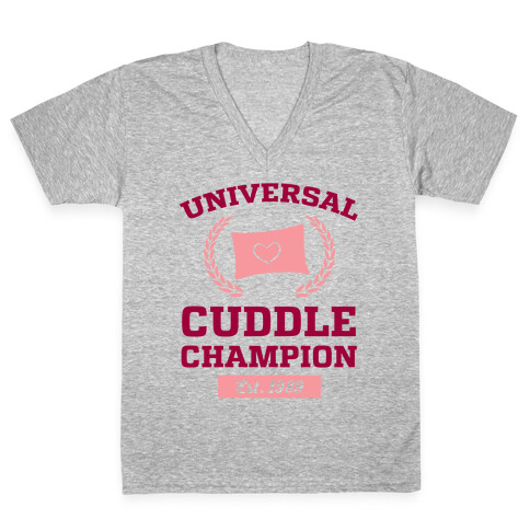 Universal Cuddle Champion V-Neck Tee Shirt