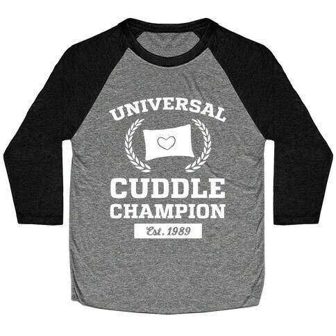 Universal Cuddle Champion Baseball Tee