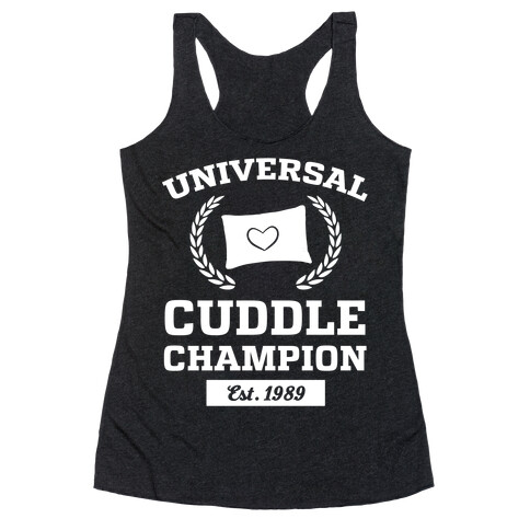 Universal Cuddle Champion Racerback Tank Top