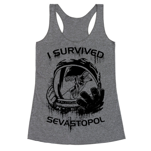 I Survived Sevastopol Racerback Tank Top