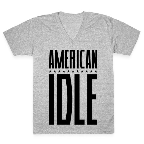 American Idle V-Neck Tee Shirt