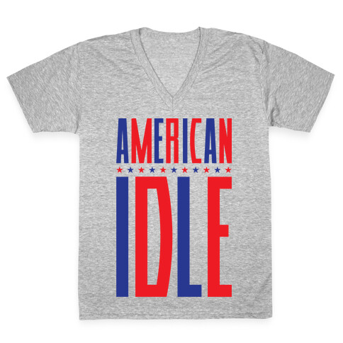 American Idle V-Neck Tee Shirt